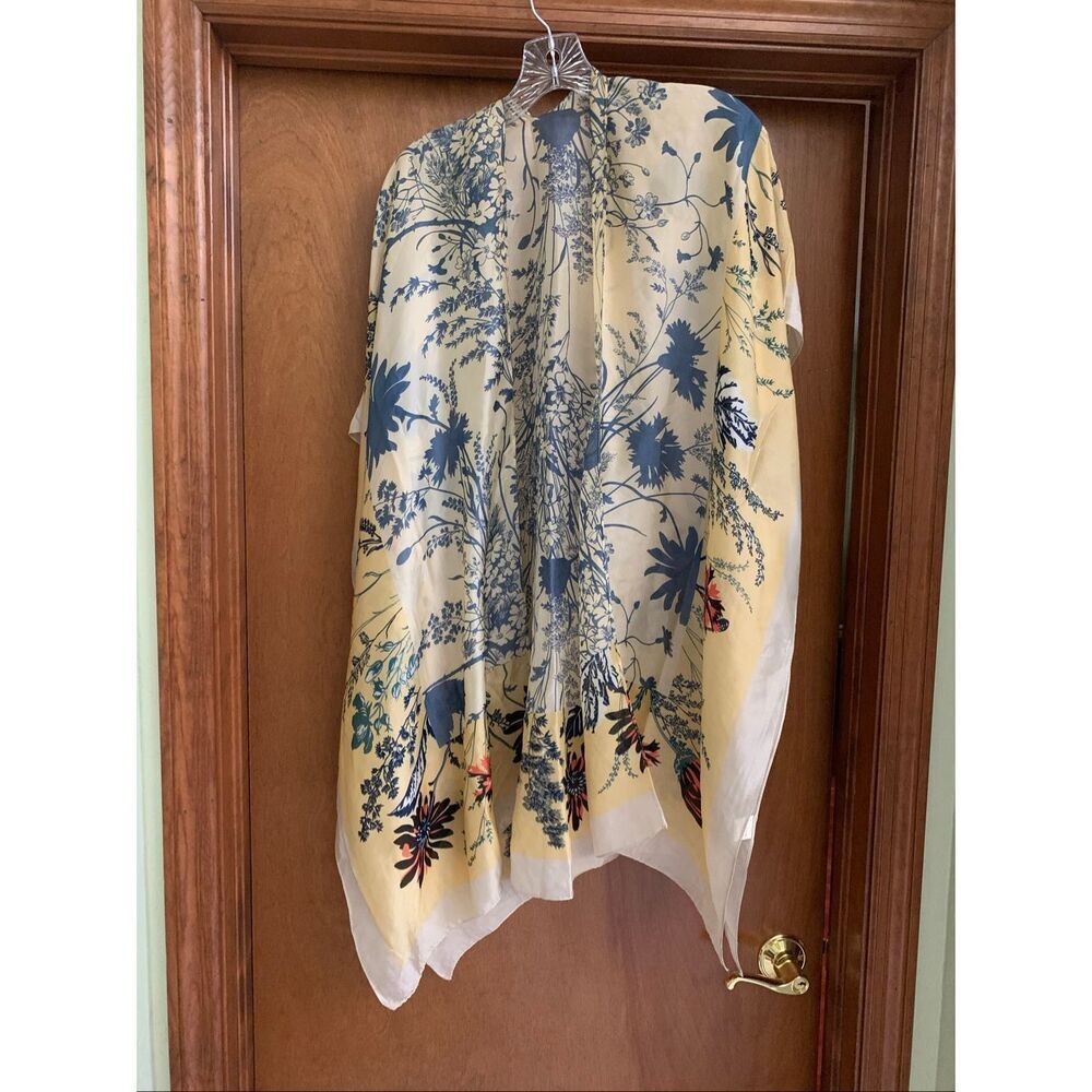 Yellow floral Kimono #stunning #casual wear